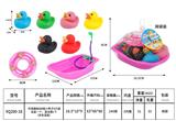 OBL10168822 - 环保搪胶小鸭子沐盆游泳圈6只装