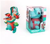 OBL10169393 - 厨房收纳过家家恐龙(红)