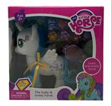 OBL10173753 - 搪胶音乐角马带梳子、帽子吸塑配件