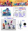 OBL10175162 - 3寸魔发精灵（5款）5只公仔+5个底座卡装（1款）