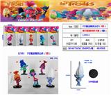 OBL10175163 - 3寸魔发精灵（5款）单只公仔胶袋对折卡装（5款）