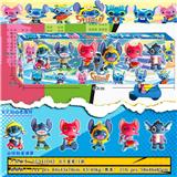 OBL10175206 - 6-7.5CM史迪仔(滴塑)6只盒装/1款