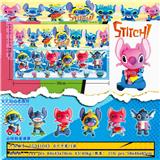 OBL10175207 - 6-7.5CM史迪仔(滴塑)6只卡装/1款