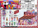 OBL10175240 - 4-4.5寸数字马戏团（12款doll）16只盲盒展示盒