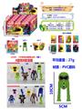 OBL10175499 - 4寸欢乐谷游戏公仔（8款）单只公仔+2张卡片24锡袋一展示盒  （1款）