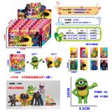 OBL10175507 - 4寸快活谷游戏公仔（6款）单只公仔+2张卡片24锡袋一展示盒  （1款）