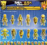 OBL10175526 - 3-3.5寸马桶人VS监控人黄金版 单只OPP袋装（12只一大包）