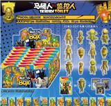 OBL10175570 - 3-3.5寸马桶人VS监控人黄金版 24只锡袋展示盒+卡片