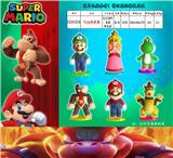 OBL10175578 - 7CM超级玛丽奥 6只OPP袋装带底座