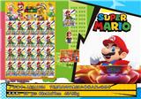 OBL10175601 - 7CM超级玛丽奥8款 20只锡袋大板+说明书