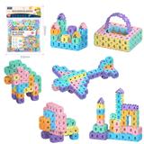 OBL10175945 - DIY拼装方块积木360PCS    /小号3.0/马卡龙色系