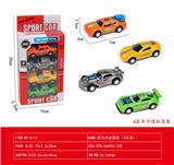 OBL10176469 - 4只装回力合金跑车
