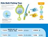 OBL10178894 - 青蛙网捞+鱼竿+2鱼
（浅蓝+黄、带磁）