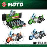 OBL10179734 - 小号回力摩托车警车（12只装）