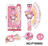 OBL10179753 - 美乐蒂翻盖投影手表