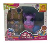 OBL10181309 - 搪胶音乐爬马带梳子、镜子、帽子吸塑配件