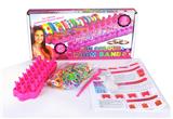 OBL10184076 - DIY彩色橡皮筋编织手链600PCS配1个编织器