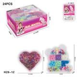 OBL10184570 - DIY益智串珠饰品2款混装
24只一盒