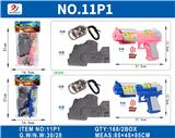 OBL10187077 - 超透PVC卡头袋警察八音枪套装
