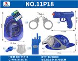 OBL10187094 - 网袋吊卡警察惯性机械功能枪套装