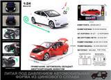 OBL10190367 - 俄文1:24压铸锌合金灯光音效特斯拉Model 3车模