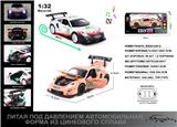 OBL10190385 - 俄文1:32压铸锌合金灯光音效保时捷911RSR70周年纪念版赛车车模