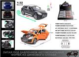 OBL10190396 - 俄文1:32压铸锌合金灯光音效保时捷Macan车模8只/展示盒
