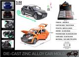 OBL10190457 - 英文1:32压铸锌合金灯光音效保时捷Macan车模8只/展示盒