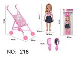 OBL10191416 - 婴儿手推车配18寸公仔+饰
品