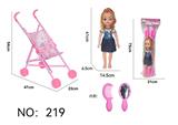 OBL10191417 - 婴儿手推车配18寸公仔+饰
品