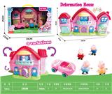 OBL10192293 - 粉红小猪.灯光.音乐
房屋过家家