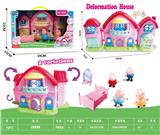 OBL10192294 - 粉红小猪.灯光.音乐
房屋过家家