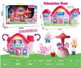 OBL10192298 - 粉红小猪.灯光.音乐
房屋过家家