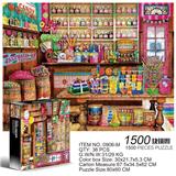 OBL10192691 - 1500片方形拼图-糖果屋