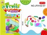OBL10193450 - 儿童益智仿真水果套装餐具过家家玩具