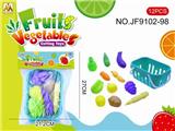 OBL10193490 - 儿童益智仿真水果套装餐具过家家玩具