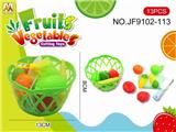 OBL10193505 - 儿童益智仿真水果套装餐具过家家玩具