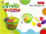 OBL10193513 - 儿童益智仿真水果套装餐具过家家玩具