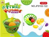 OBL10193514 - 儿童益智仿真水果套装餐具过家家玩具
