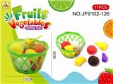 OBL10193518 - 儿童益智仿真水果套装餐具过家家玩具
