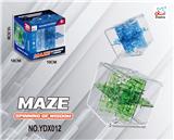OBL10193783 - 24面立体透明益智走珠迷宫(2色混装)