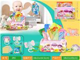 OBL10195839 - 抽纸盒玩具（加2个牙胶摇铃）/婴幼儿撕纸巾游戏/撕不坏纸巾盒/布艺毛绒儿童纸巾抽抽乐
