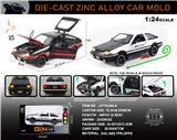 OBL10196408 - 英文1:24合金丰田AE86车模