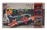 OBL10197137 - 自拼装停车场+6只滑行合金车