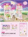 OBL10200150 - DIY别墅配电梯6寸芭比双灯光包电AG13*4