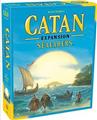 OBL10204378 - 卡坦岛海洋版基础桌面游戏扩展 | 成人和家庭棋盘游戏 | 冒险棋盘游戏 | 适合 12 岁以上儿童 | 适合 3 至 4 名玩家 | 平均游戏时间 90 分钟 | Catan Studio 制造