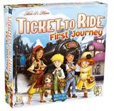 OBL10204462 - 第一次旅行的门票棋盘游戏 | 儿童棋盘游戏 | 家庭棋盘游戏 | 火车游戏 | 适合 6 岁以上儿童 | 适合 2 至 4 名玩家 | 平均游戏时间 15-30 分钟 | Days of Wonder 制造