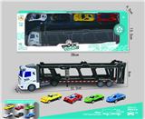 OBL10204766 - 1:48回力拖头配四只滑行合金车