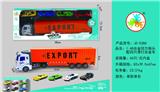 OBL10204771 - 1:48合金回力拖头配四只滑行合金车