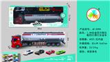 OBL10204773 - 1:48合金回力拖头配四只滑行合金车